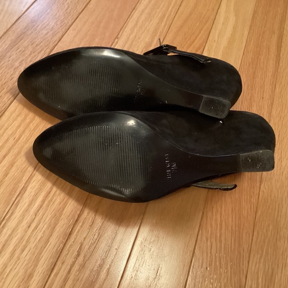 Nine West Suede Wedge Shoes Size 7.5 - Picture 6 of 12